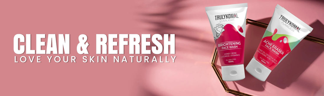 Truly Komal Face Wash - Best Facial cleansers in Pakistan for All Skin Types at best prices