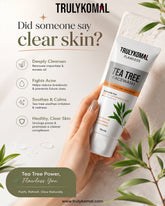 Tea Tree Oil Face Wash | Truly Komal