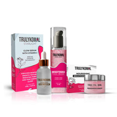 Glow Boost Trio : Glow Serum, Glow Cream, Brightening Facewash
