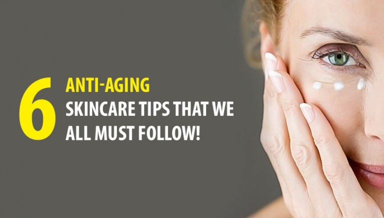 6 anti aging tips and product recomendations like dark circle serum