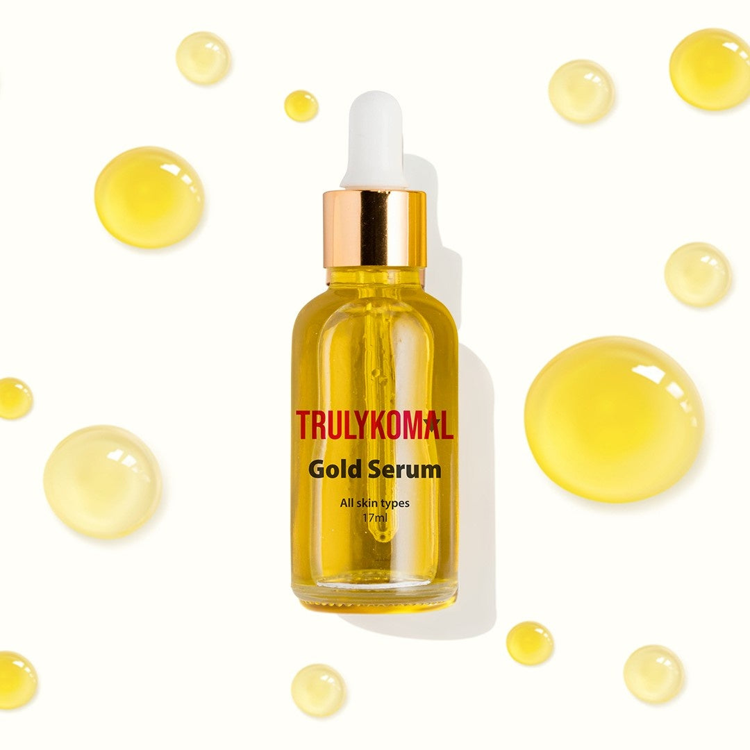 24k gold serum