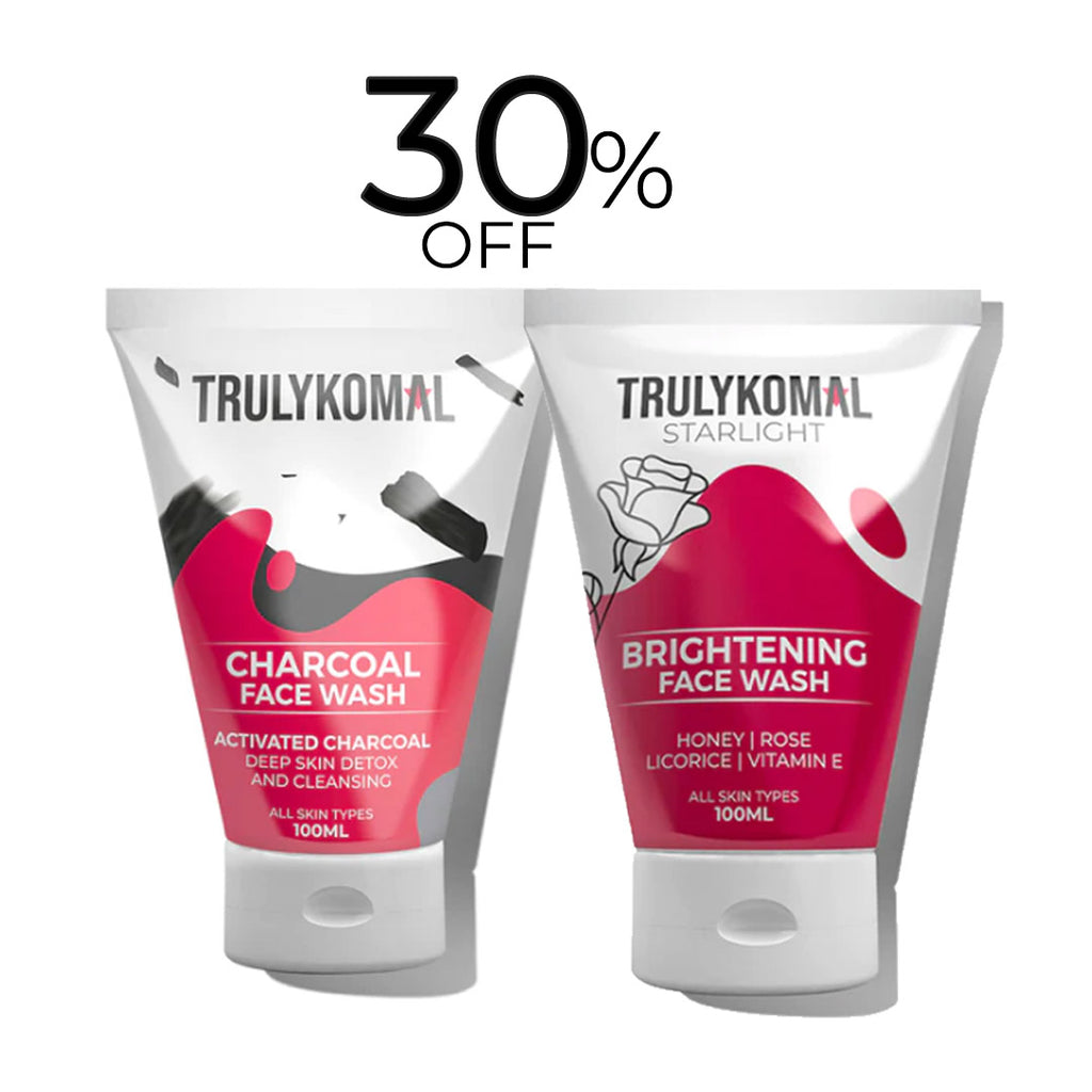 BRIGHTENING, CHARCOAL FACEWASH AT 30% OFF