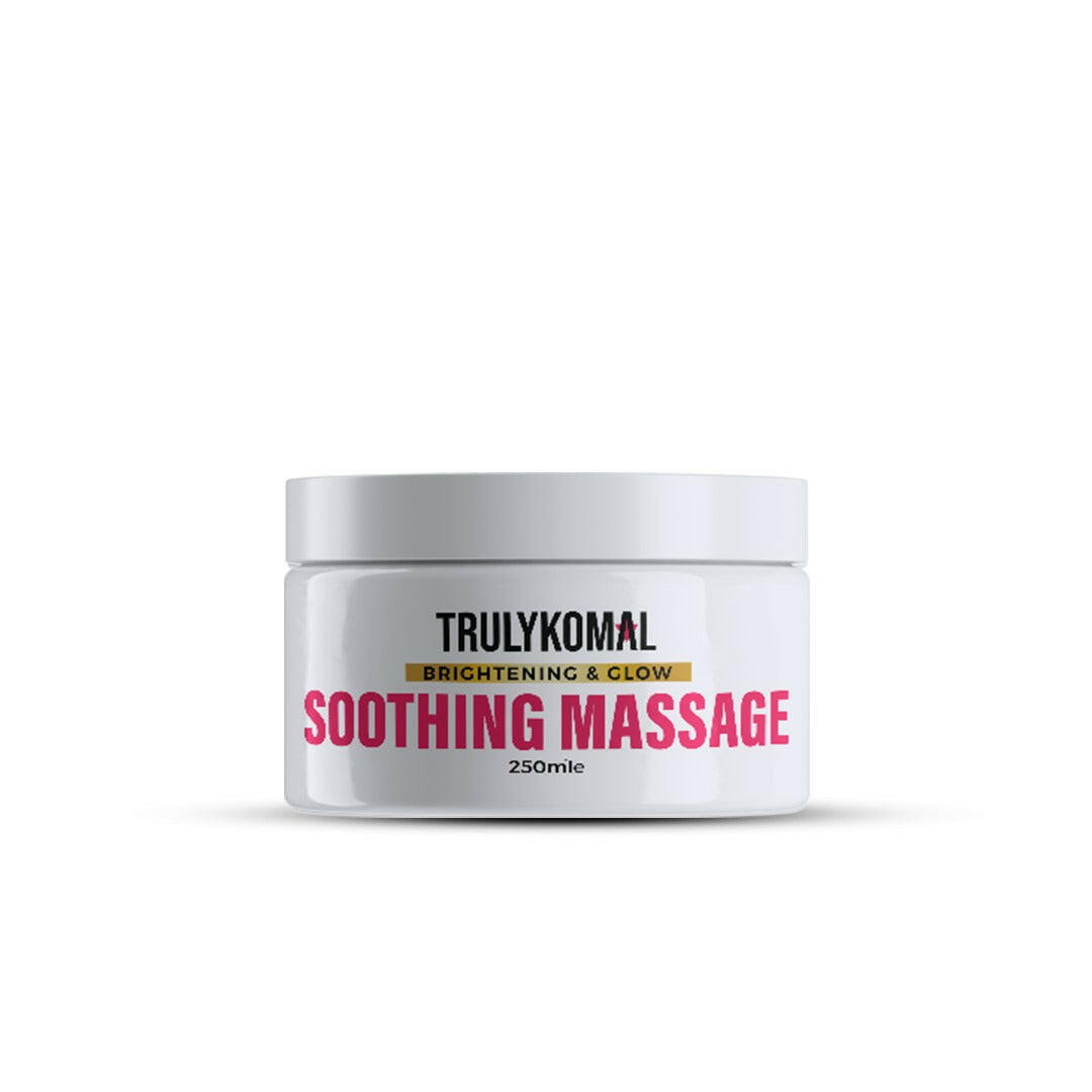 Soothing facial massage 
