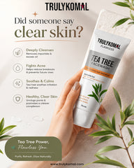 Tea Tree Oil Face Wash | Truly Komal