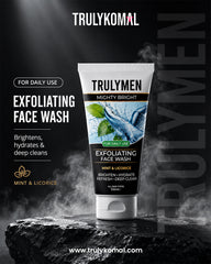 Exfoliating Face Wash - Trulymen