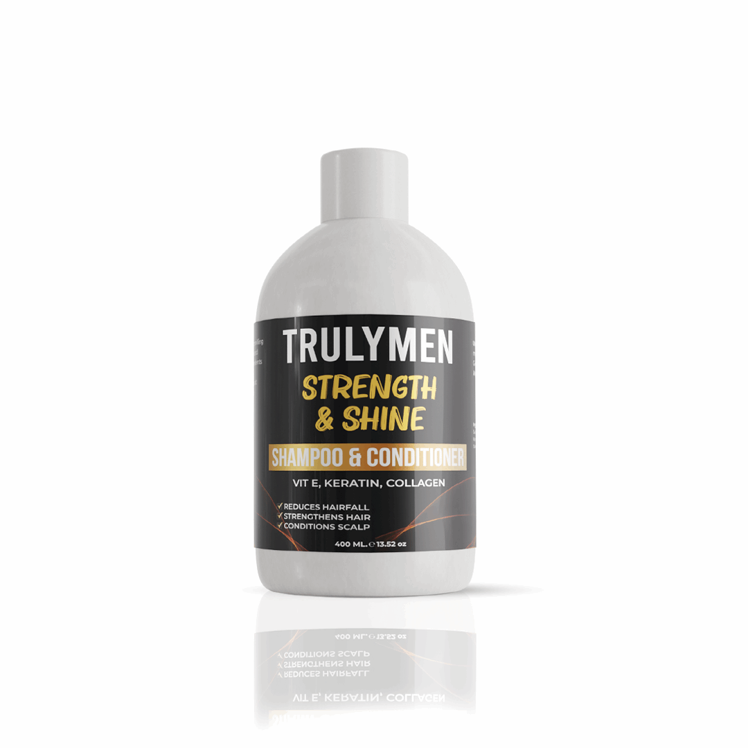 STRENGTH & SHINE CONDITIONING SHAMPOO | TRULYMEN