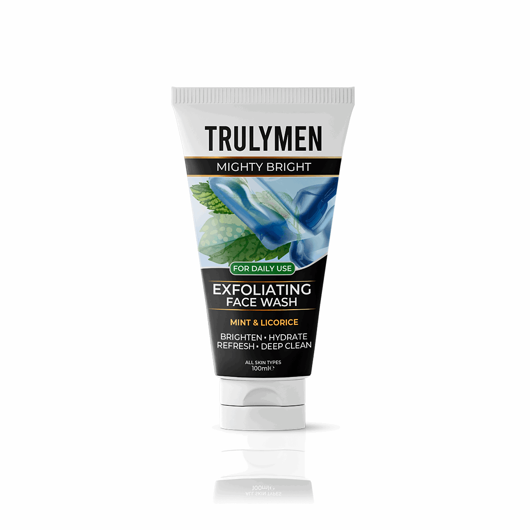 EXFOLIATING FACE WASH | TRULYMEN