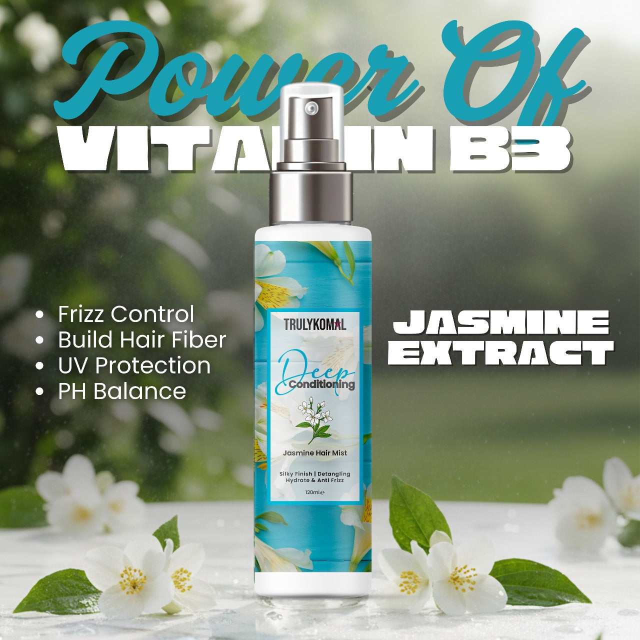 Deep Conditioning Jasmine Hair Mist