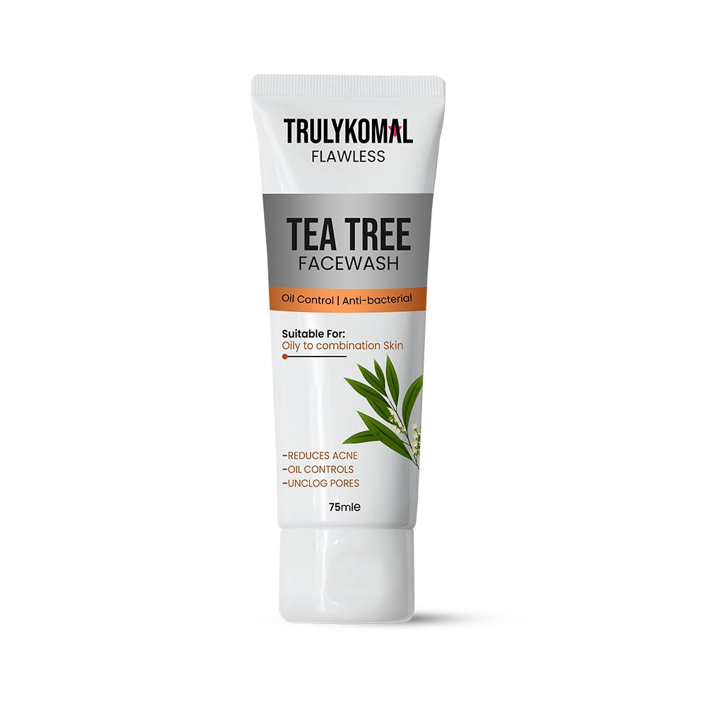 TEA TREE OIL FACE WASH | TRULY KOMAL