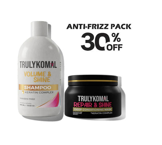 ANTI FRIZZ PACK - BUY KERTAIN SHAMPOO, HAIR MASK AT 30% OFF
