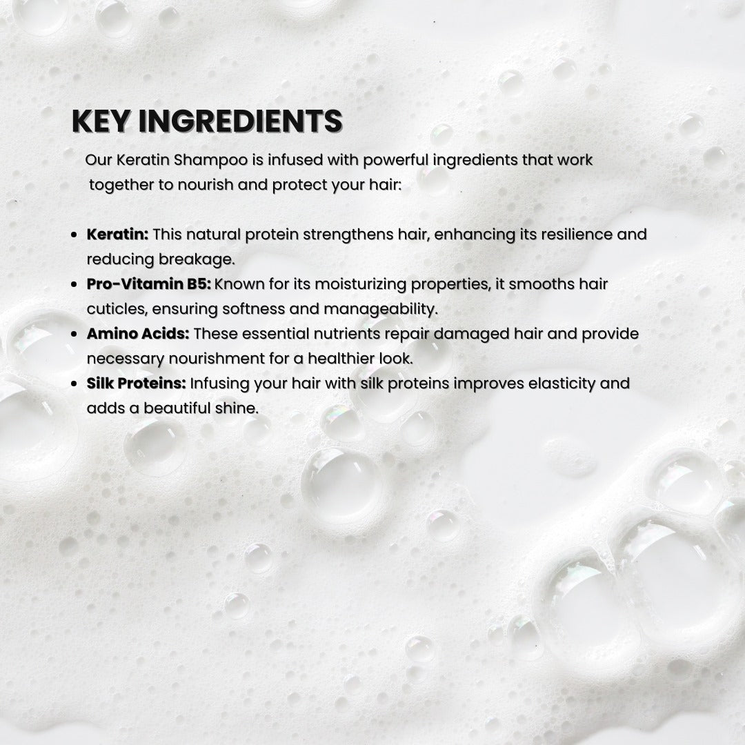 keratin shampoo ingrediants 