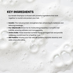 keratin shampoo ingrediants 