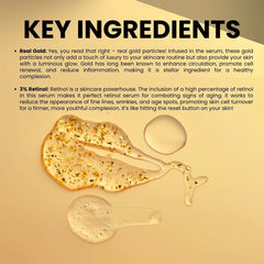 24k gold serum best key ingrediants 