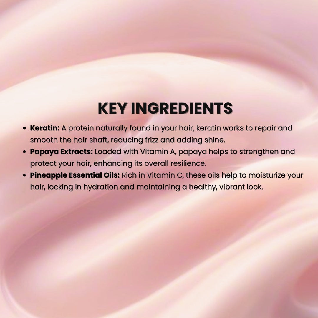 repair and shine hair mask ingrediants 