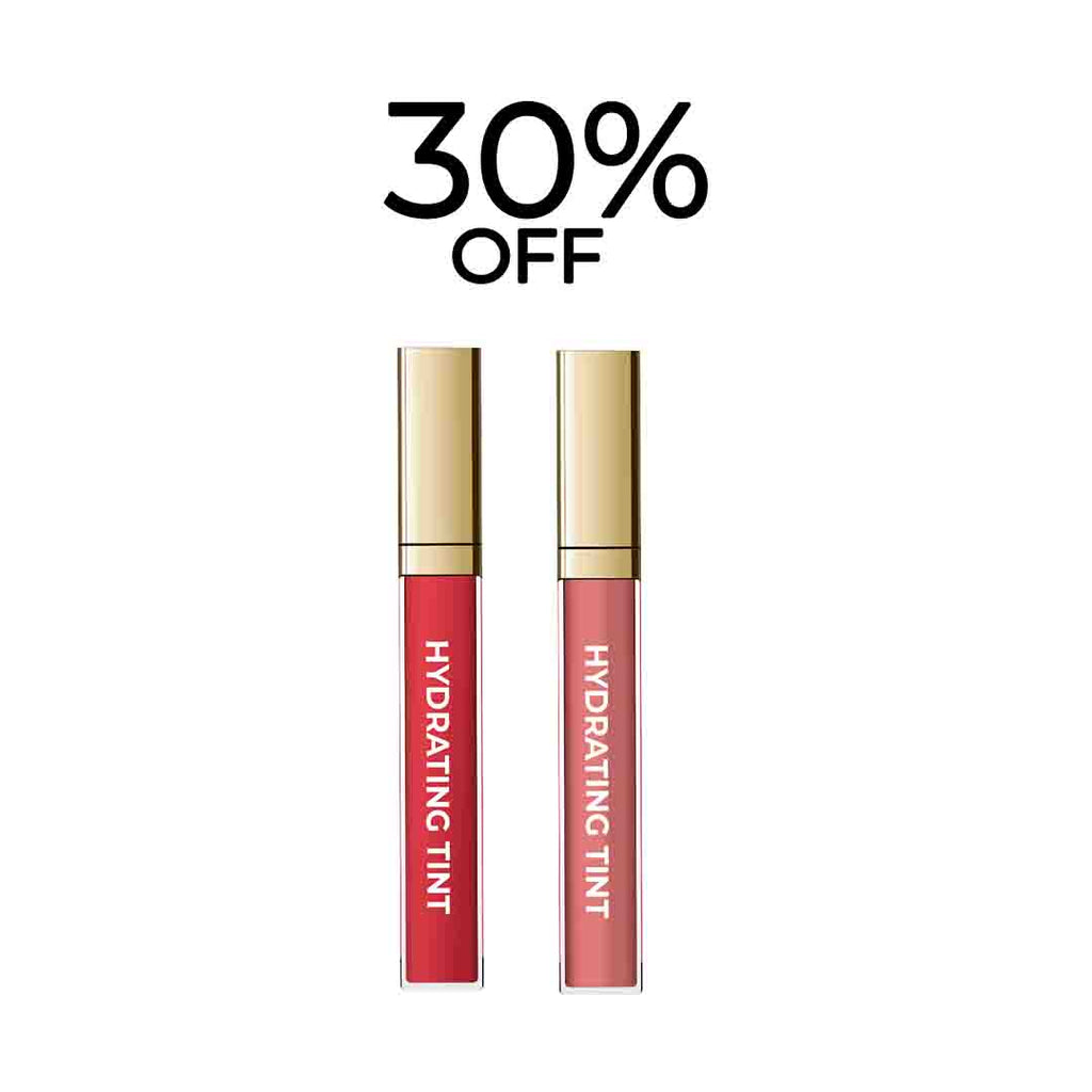 HYDRATING TINT PEACHY PINK & RED AT 30% OFF